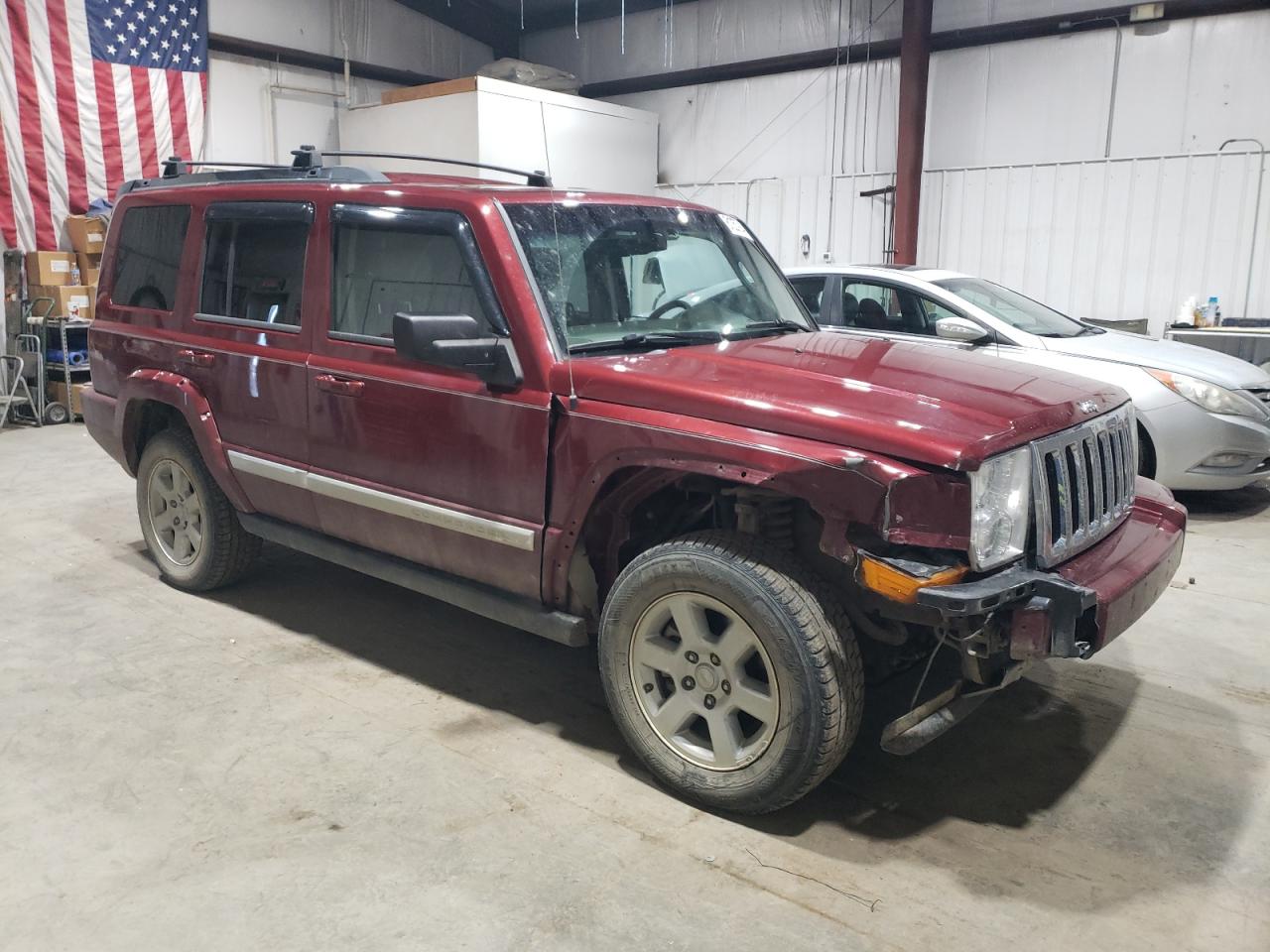 2008 Jeep Commander VIN 1J8HG58278C146352 Copart auction photo, front end damage thumbnail 4
