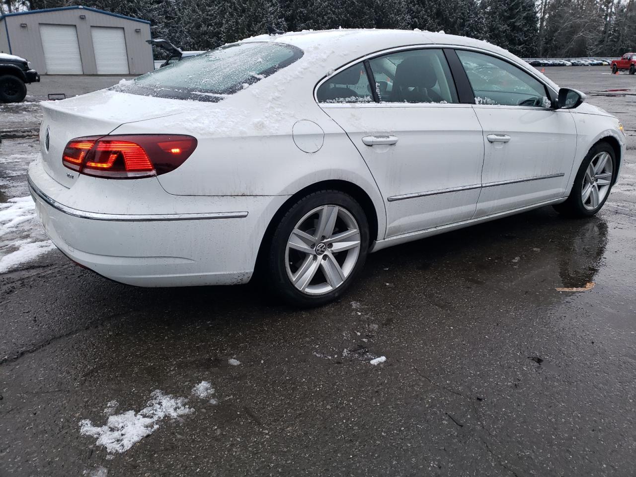2015 Volkswagen Passat CC VIN WVWBP7AN7FE826329 Copart auction photo, side / rear end damage thumbnail 3