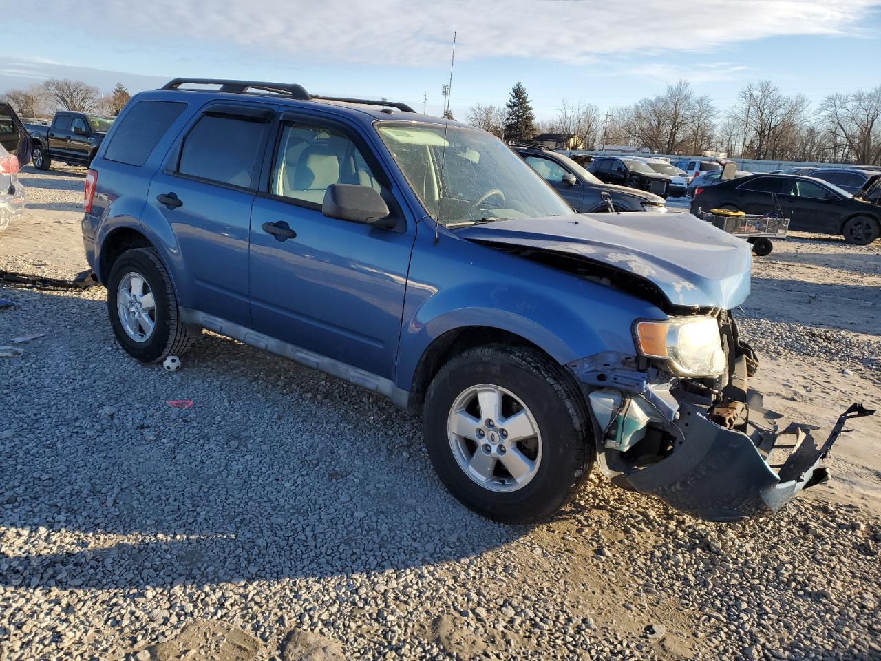 2010 Ford Escape VIN 1FMCU0D76AKA35068 Copart auction photo, front end damage thumbnail 4