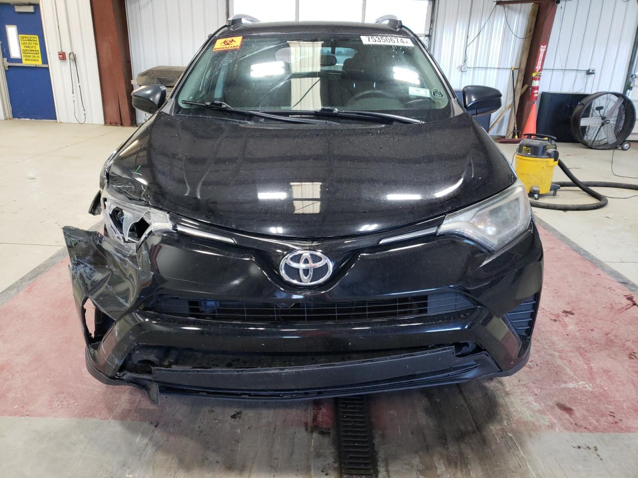 2016 Toyota RAV 4 VIN 2T3BFREV0GW480532 Copart auction photo, front end damage thumbnail 5