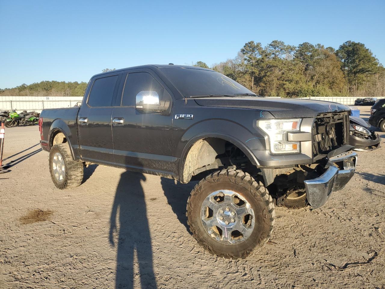 2016 Ford F-150 VIN 1FTEW1CF3GFA58945 Copart auction photo, front end damage thumbnail 4