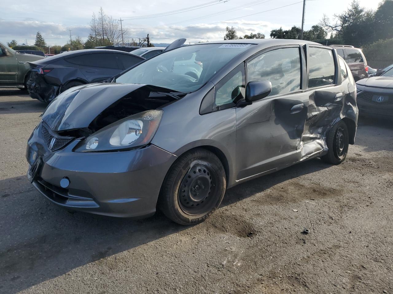 2013 Honda Fit VIN JHMGE8H38DC029925