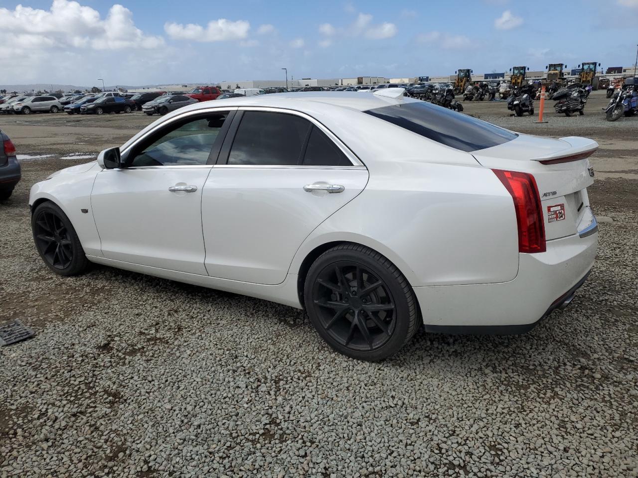 2018 Cadillac ATS VIN 1G6AB5RX6J0168788 Copart auction photo, front end damage thumbnail 2