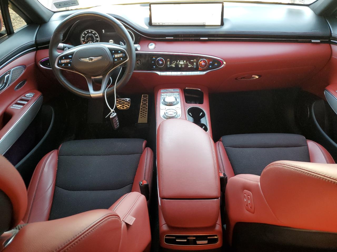 2022 Genesis Gv70 VIN KMUMADTB9NU048371 Copart auction photo, mechanical damage thumbnail 8