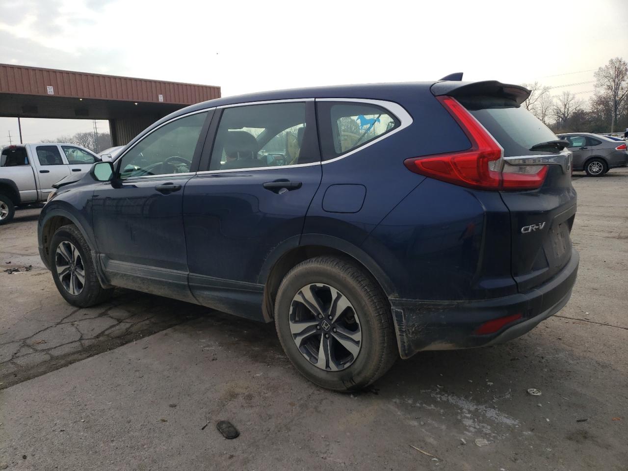 2017 Honda CR-V VIN 2HKRW6H39HH210781 Copart auction photo, front end / side damage thumbnail 2