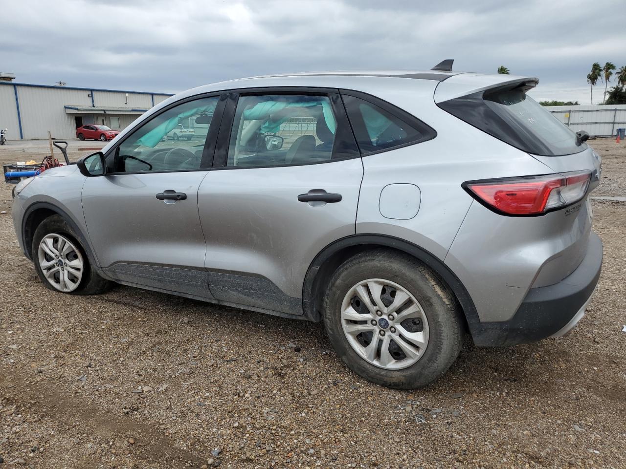 2022 Ford Escape VIN 1FMCU0F63NUB52704 Copart auction photo, undercarriage / side damage thumbnail 2