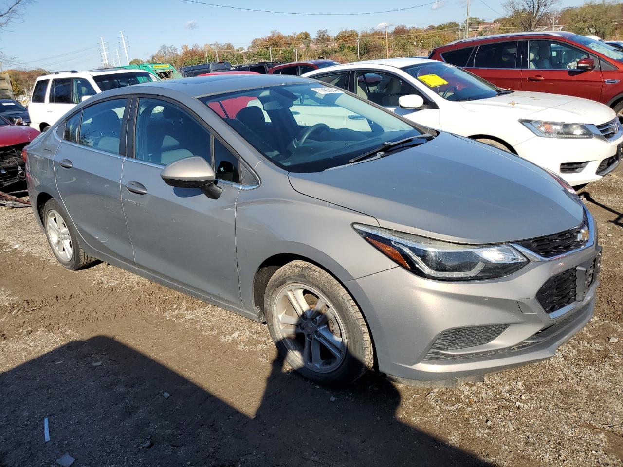 2017 Chevrolet Cruze VIN 1G1BE5SM4H7194406 Copart auction photo, side damage thumbnail 4