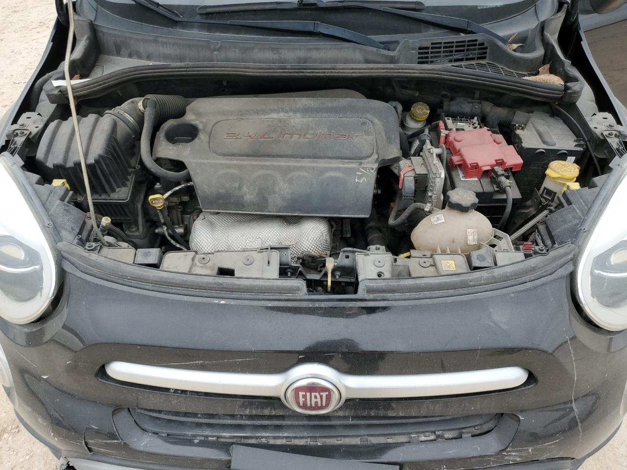 2018 Fiat 500 VIN ZFBCFXCB1JP672405 Copart auction photo, all over / undercarriage damage thumbnail 12