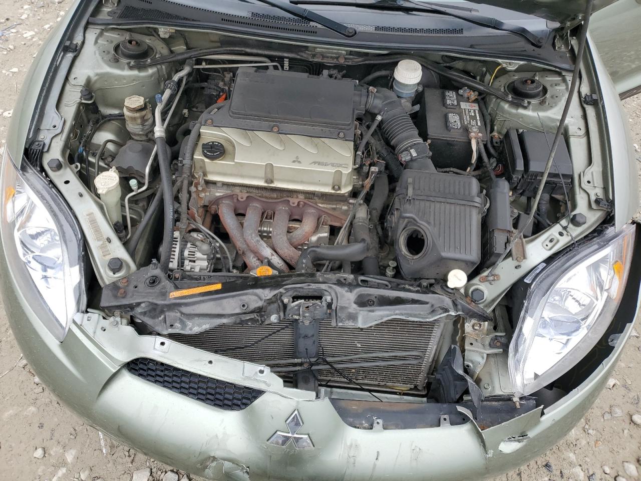 2008 Mitsubishi Eclipse VIN 4A3AL25F18E004543 Copart auction photo, front end / minor dent/scratches damage thumbnail 12
