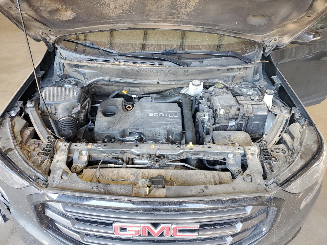2021 GMC Terrain VIN 3GKALPEV6ML340453 Copart auction photo, rear end / front end damage thumbnail 12