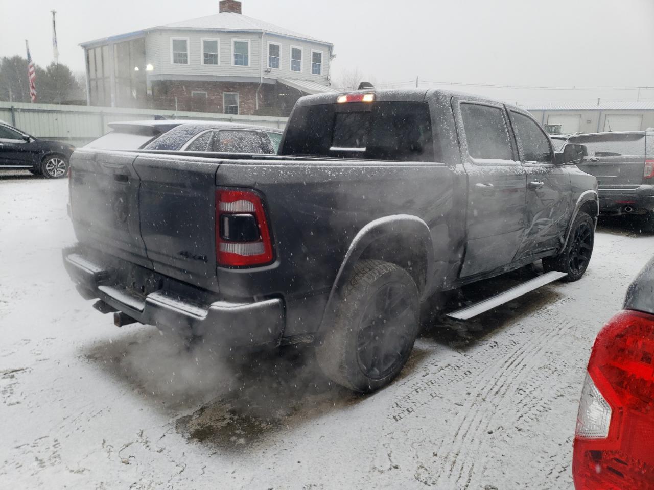 2021 RAM 1500 VIN 1C6SRFJT9MN501026 Copart auction photo, side damage thumbnail 3