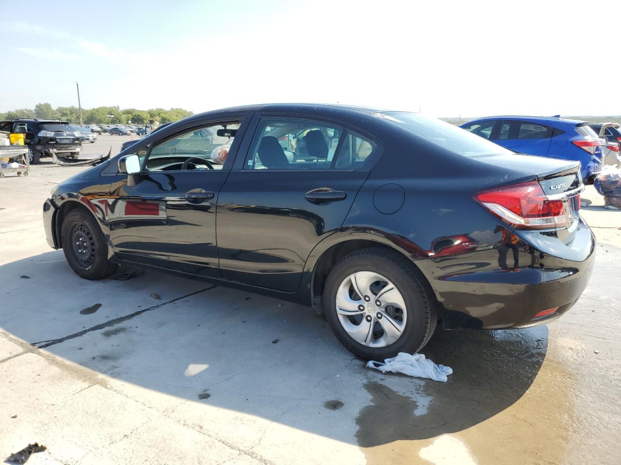 2014 Honda Civic VIN 19XFB2F5XEE209487 Copart auction photo, front end damage thumbnail 2