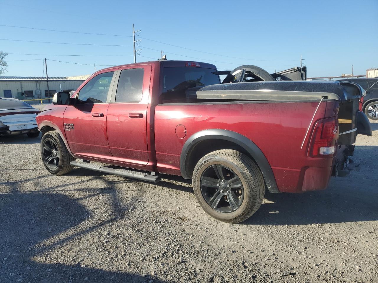 2021 RAM 1500 VIN 1C6RR6GG4MS580874 Copart auction photo, front end damage thumbnail 2