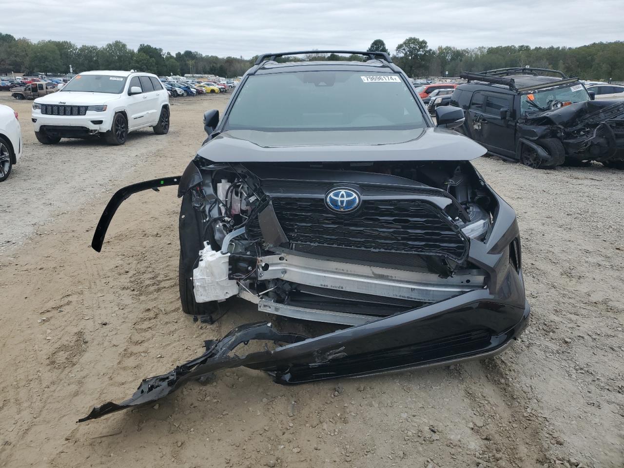 2023 Toyota RAV 4 VIN 4T3E6RFV6PU111458 Copart auction photo, front end / side damage thumbnail 5