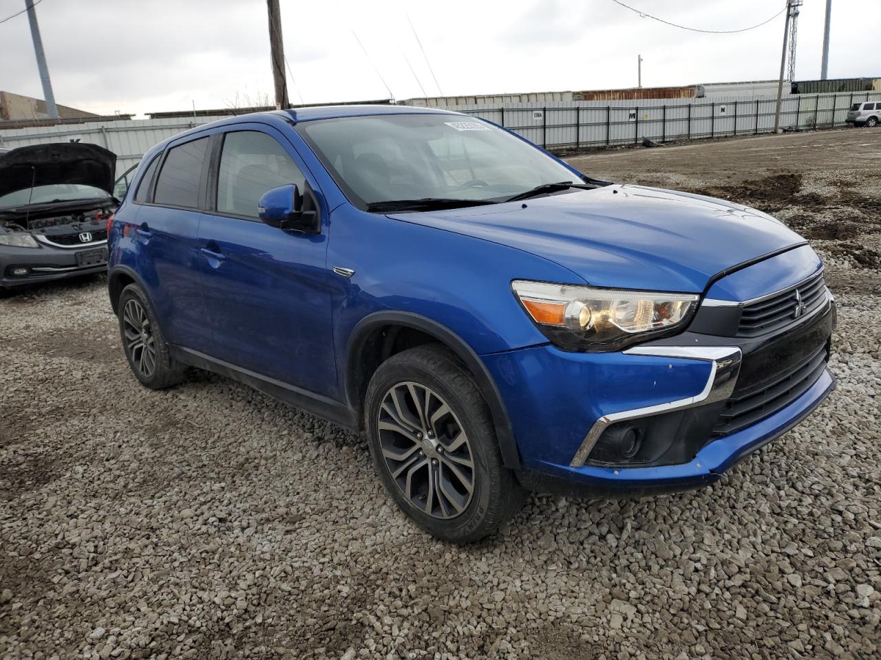 2016 Mitsubishi Outlander VIN JA4AR3AW5GZ055736 Copart auction photo, normal wear damage thumbnail 4