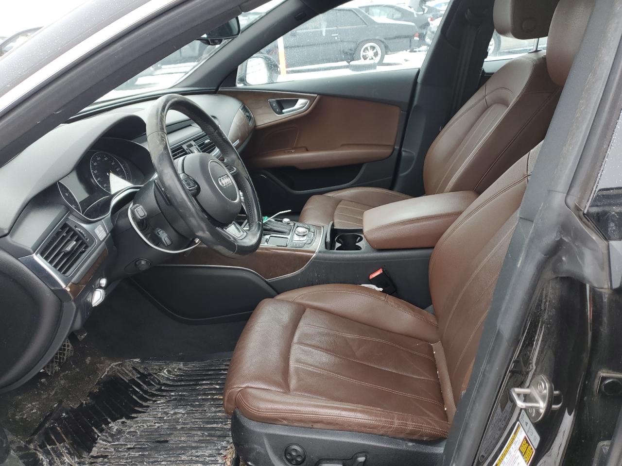 2015 Audi A7 VIN WAU2MAFC1FN056543 Copart auction photo, front end / mechanical damage thumbnail 7