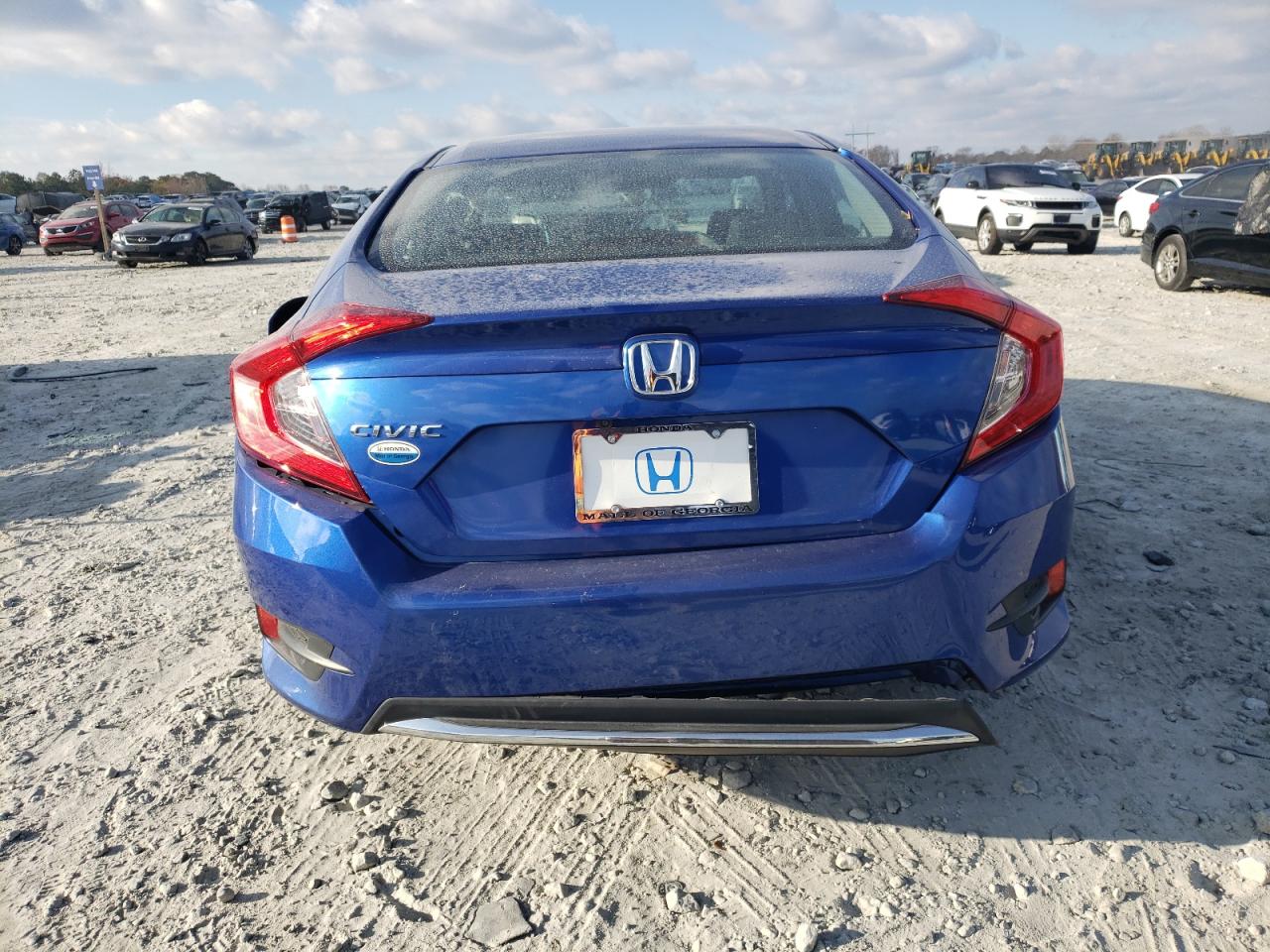 2021 Honda Civic VIN 2HGFC2F62MH558928 Copart auction photo, rear end / undercarriage damage thumbnail 6