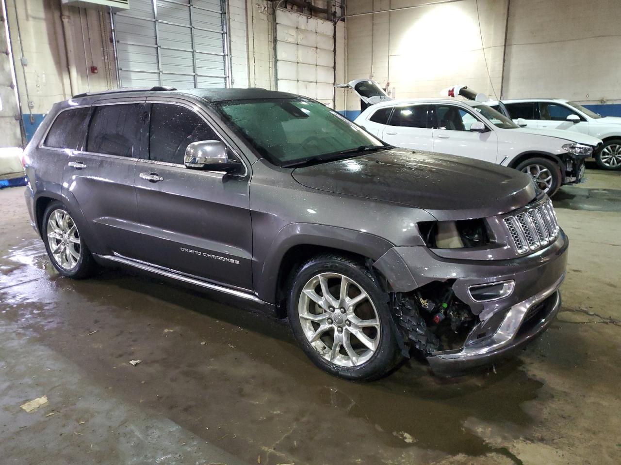 2014 Jeep Grand Cherokee VIN 1C4RJFJT3EC178085 Copart auction photo, front end damage thumbnail 4
