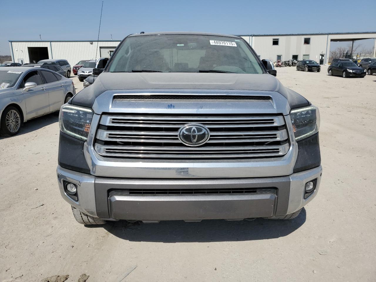 2019 Toyota Tundra VIN 5TFAY5F18KX805829 Copart auction photo, side / undercarriage damage thumbnail 5