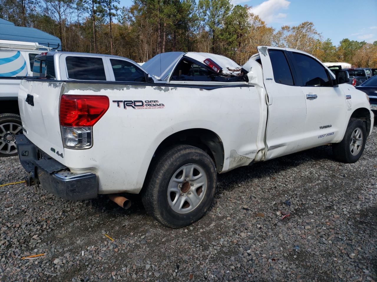 2012 Toyota Tundra VIN 5TFBW5F16CX214250 Copart auction photo, top/roof damage thumbnail 3
