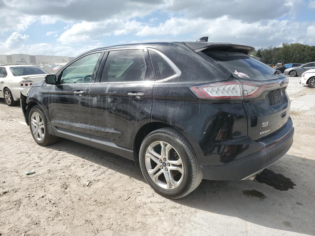 2018 Ford Edge VIN 2FMPK3K90JBC49738 Copart auction photo, front end damage thumbnail 2