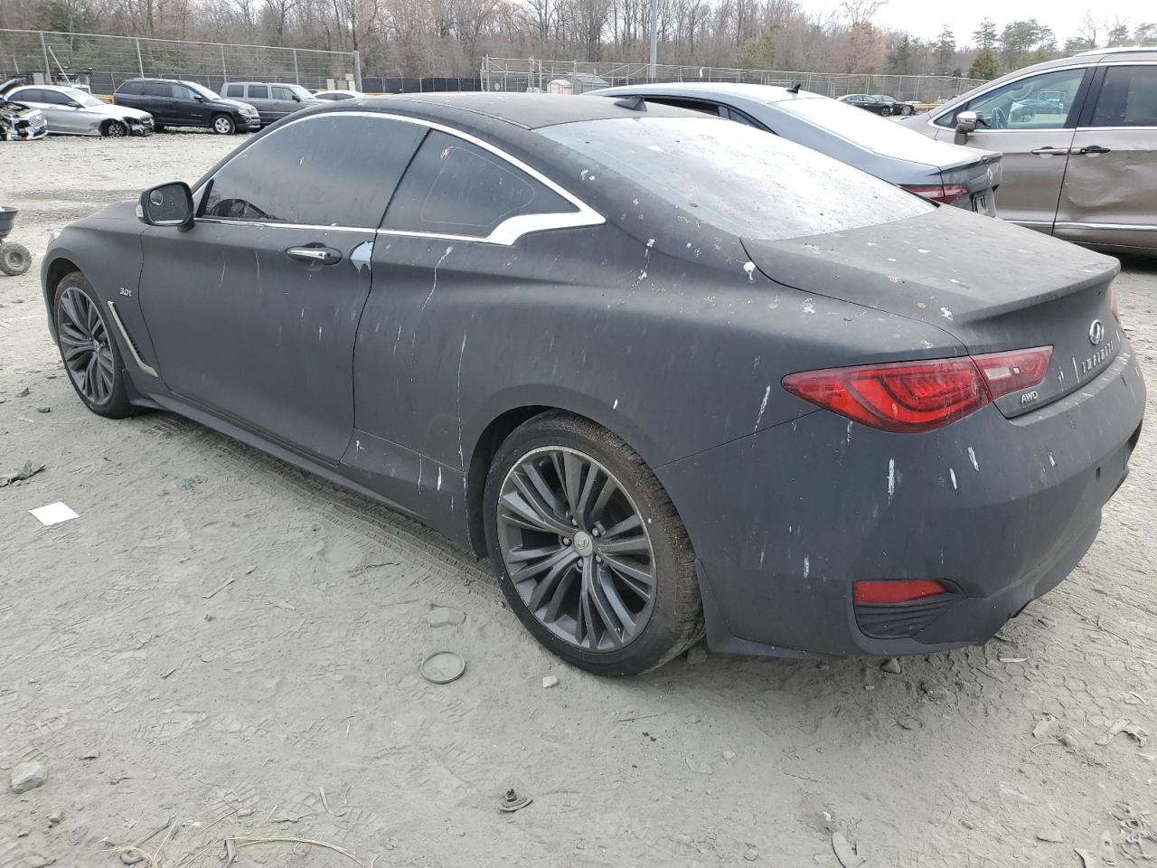 2017 Infiniti Q60 VIN JN1EV7ELXHM553796 Copart auction photo, mechanical damage thumbnail 2