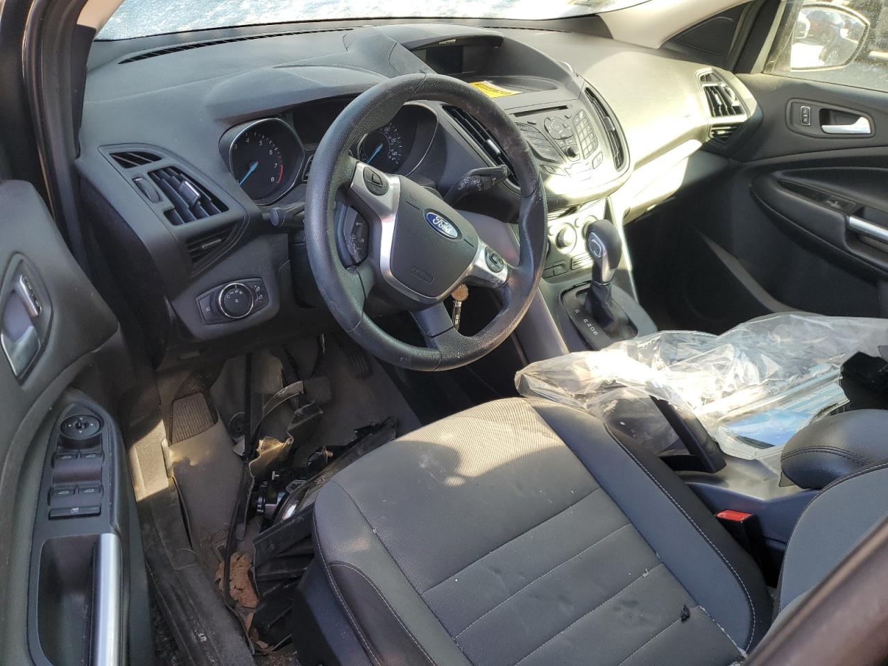 2015 Ford Escape VIN 1FMCU9GX7FUA55860 Copart auction photo, front end / side damage thumbnail 8