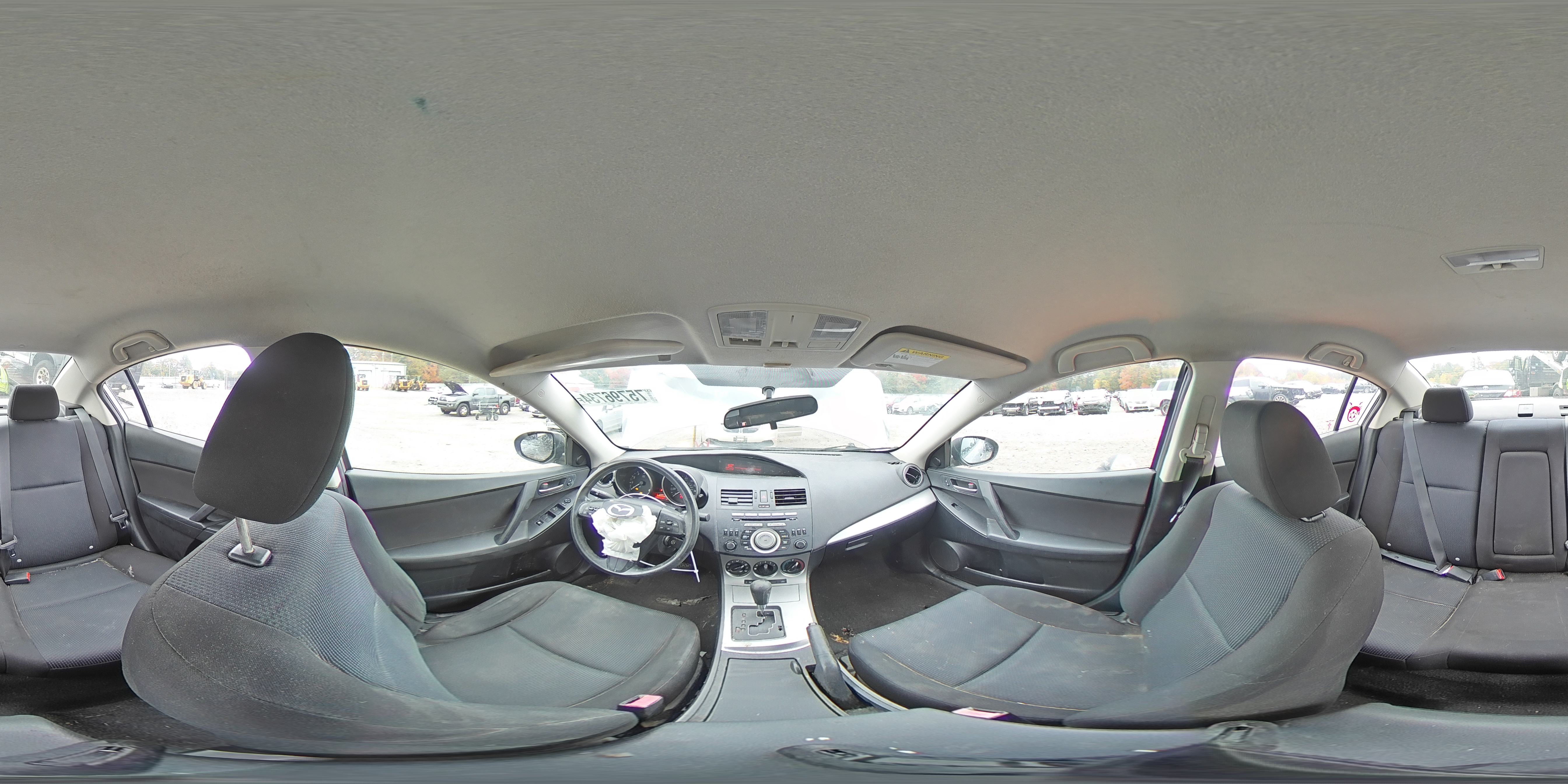 2011 Mazda 3 VIN JM1BL1VG7B1451144 Copart auction photo, front end damage thumbnail 13