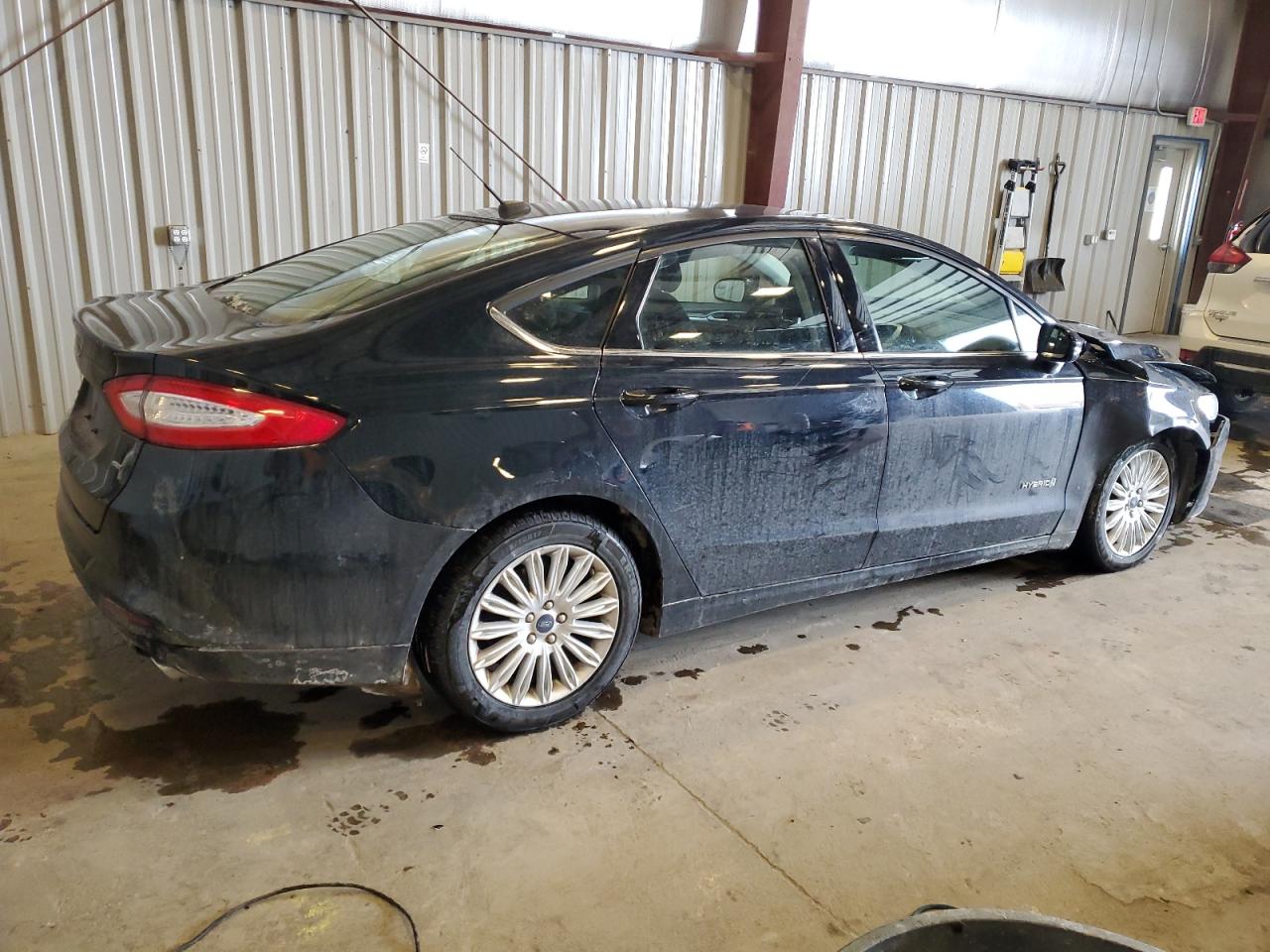 2014 Ford Fusion VIN 3FA6P0LU3ER293779 Copart auction photo, front end / rear end damage thumbnail 3