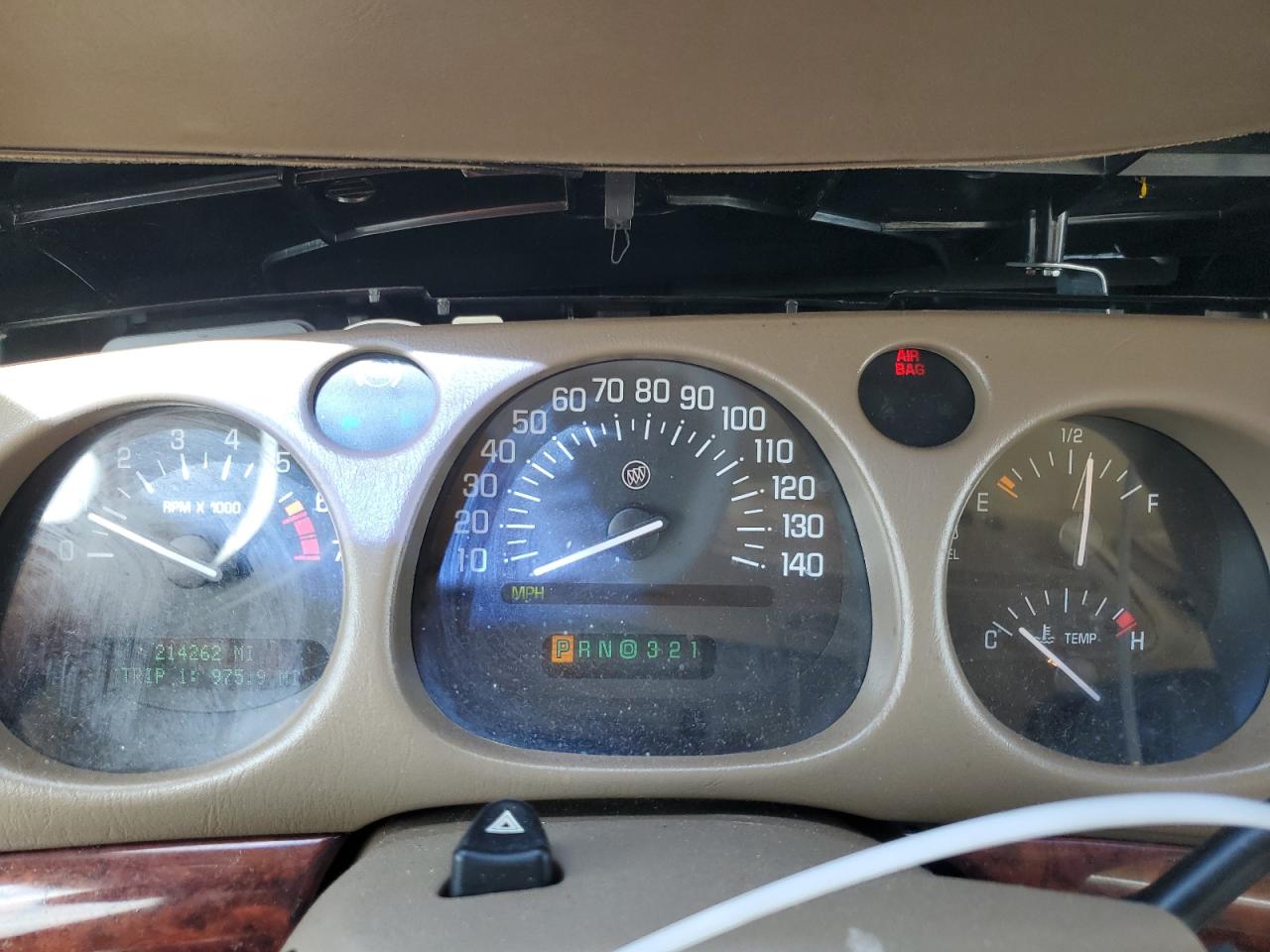 2004 Buick LeSabre VIN 1G4HR54K244175216 Copart auction photo, front end / side damage thumbnail 9