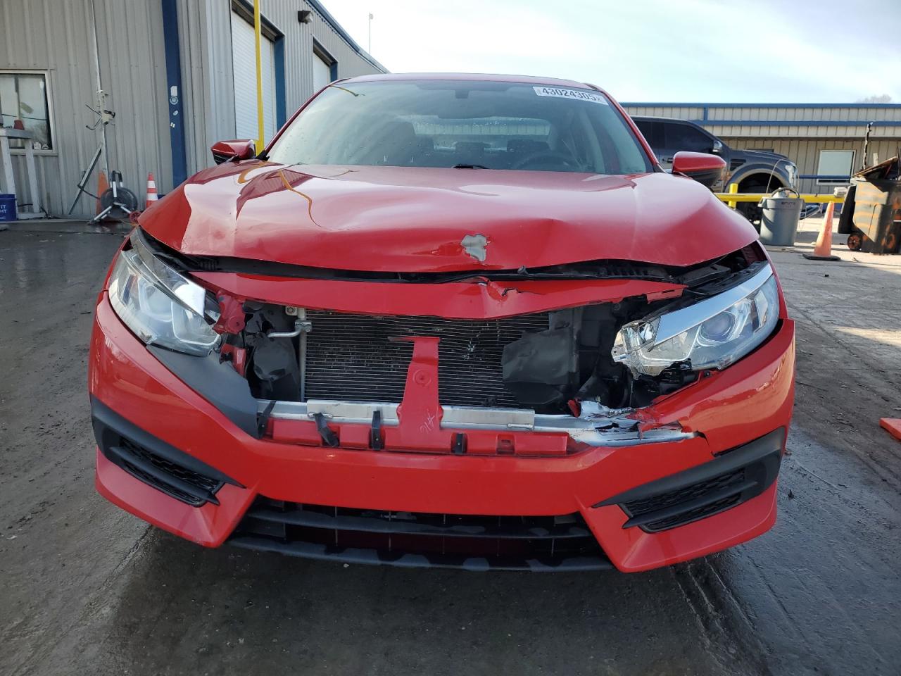 2018 Honda Civic VIN 2HGFC2F50JH556839 Copart auction photo, front end damage thumbnail 5
