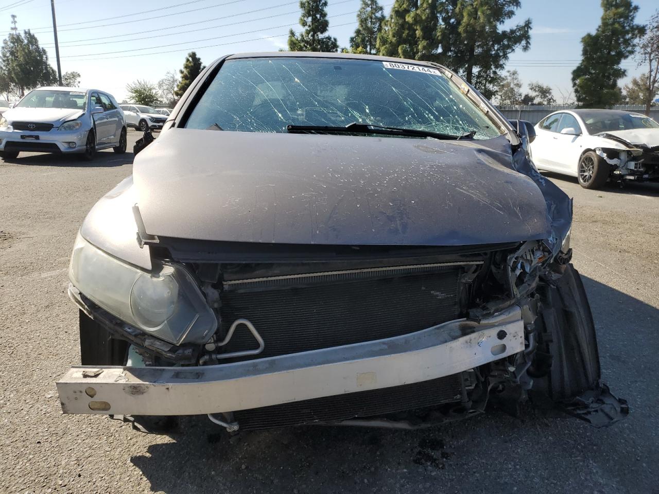 2010 Honda Civic VIN 2HGFA1F82AH502503 Copart auction photo, all over damage thumbnail 5