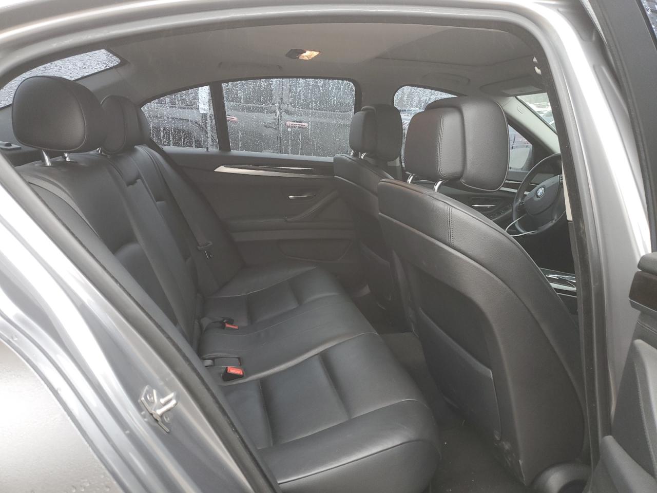 2012 BMW 5er VIN WBAFU7C55CDU64992 Copart auction photo, undercarriage damage thumbnail 10