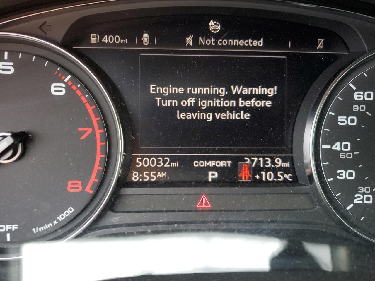 2018 Audi A5 VIN WAUTNAF51JA091151 Copart auction photo, rear end damage thumbnail 9