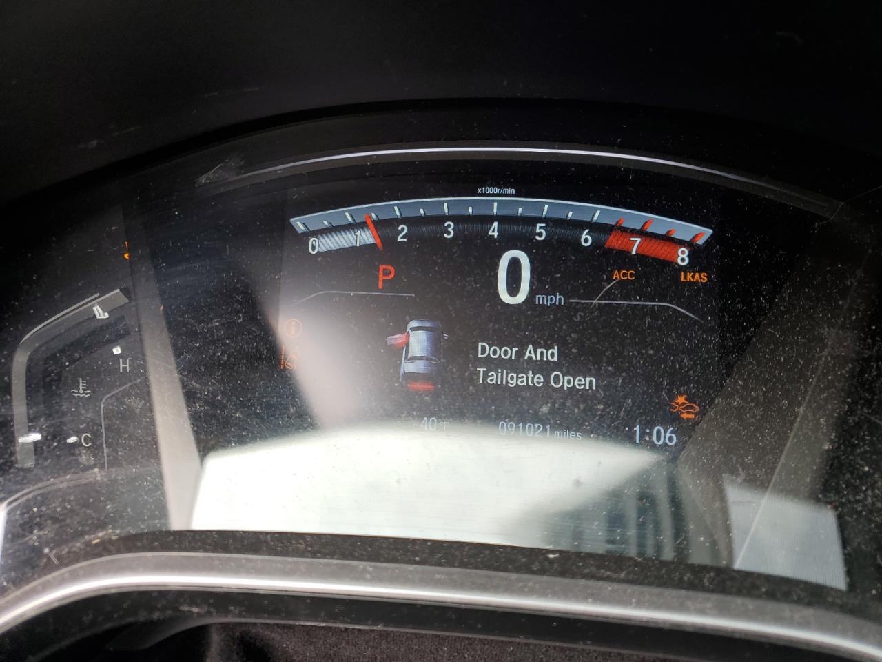 2018 Honda CR-V VIN 2HKRW2H89JH698317 Copart auction photo, front end damage thumbnail 9