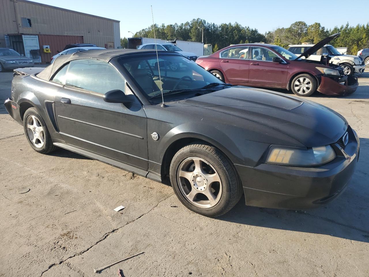 2004 Ford Mustang VIN 1FAFP44664F208419 Copart auction photo, rear end damage thumbnail 4