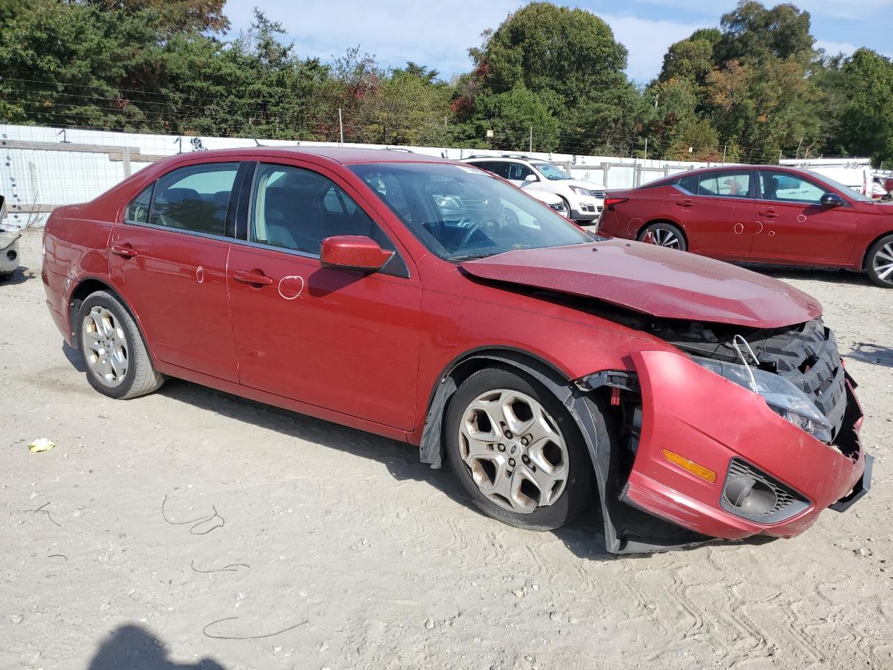 2010 Ford Fusion VIN 3FAHP0HA2AR371714 Copart auction photo, front end damage thumbnail 4