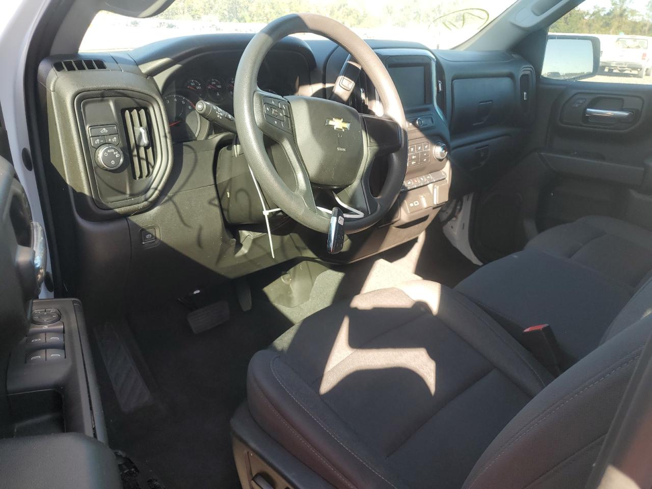 2022 Chevrolet Silverado VIN 1GCPABEK5NZ601103 Copart auction photo, water/flood damage thumbnail 8