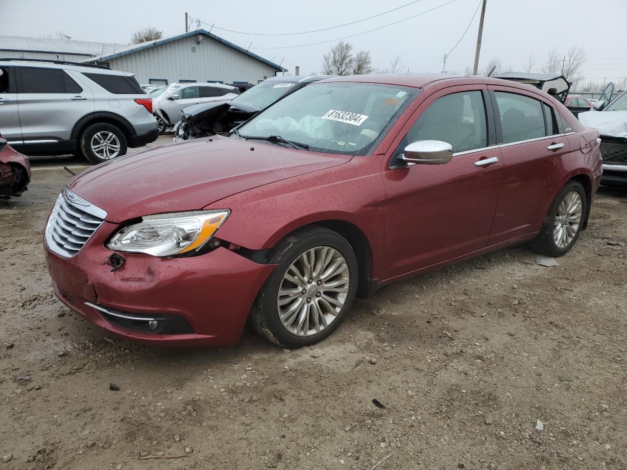 2012 Chrysler 200 VIN 1C3CCBCG8CN175102