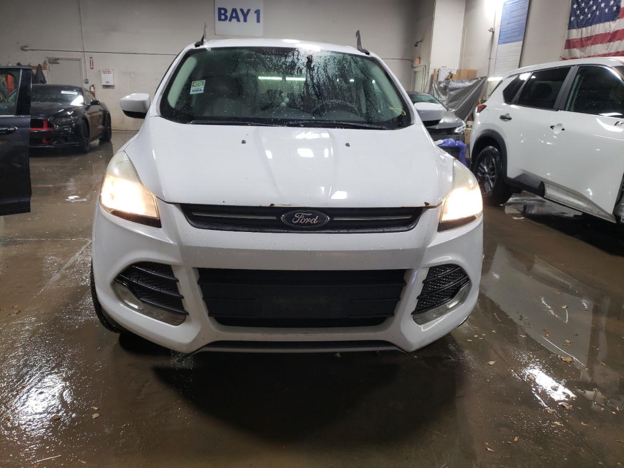 2014 Ford Escape VIN 1FMCU0GX8EUA54291 Copart auction photo, front end damage thumbnail 5