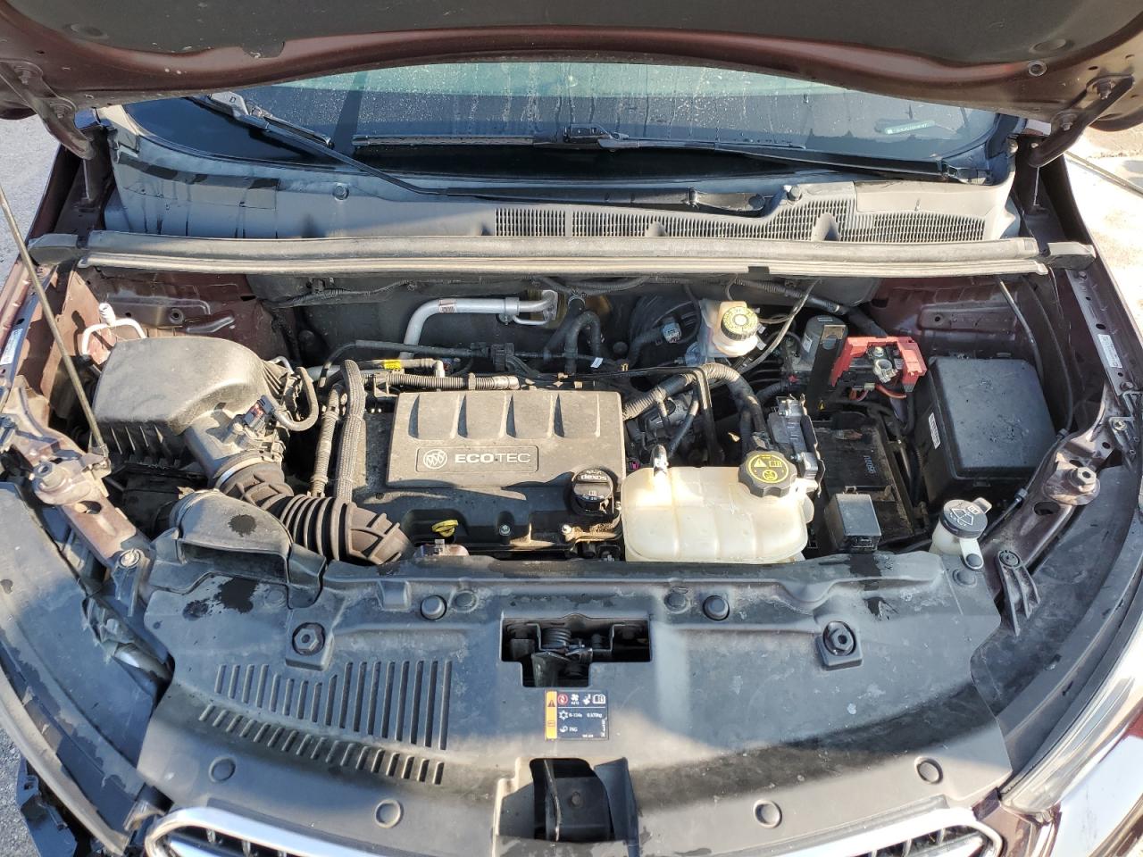 2017 Buick Encore VIN KL4CJESB1HB175177 Copart auction photo, front end / side damage thumbnail 12