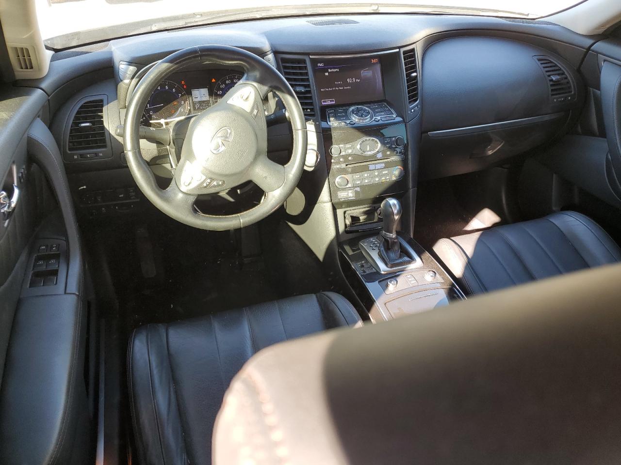 2012 Infiniti FX VIN JN8AS1MUXCM120858 Copart auction photo, undercarriage / front end damage thumbnail 8
