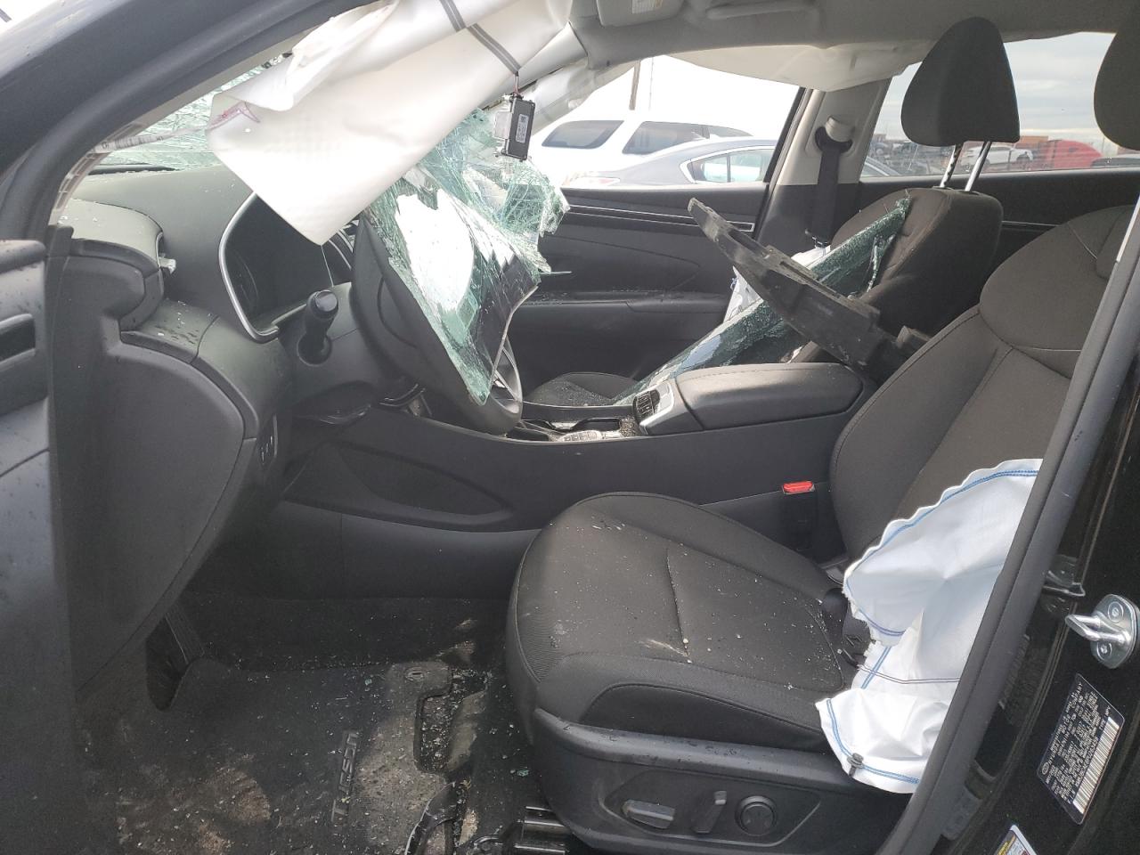2023 Hyundai Tucson VIN KM8JBCAE6PU263456 Copart auction photo, all over damage thumbnail 7