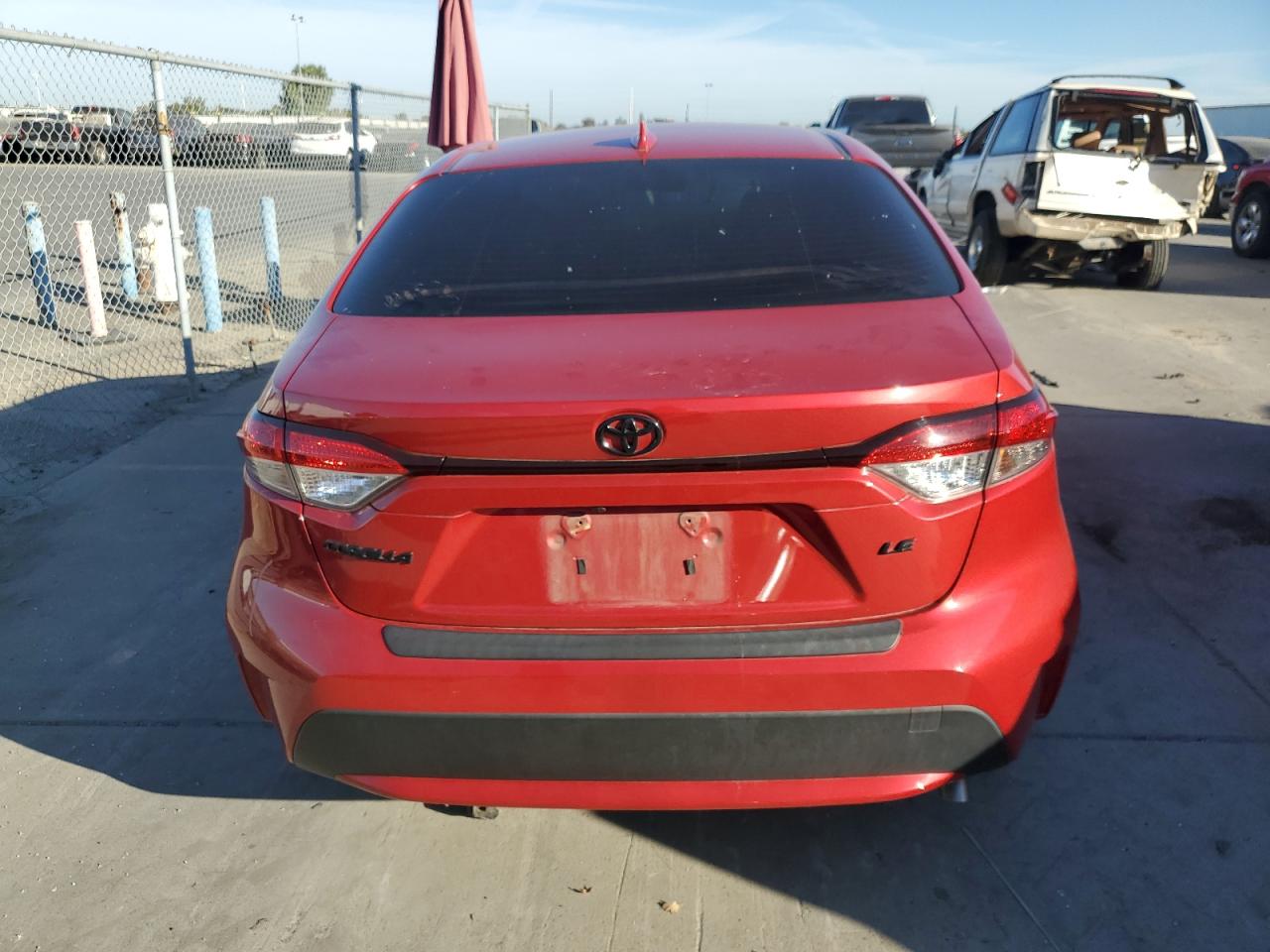 2021 Toyota Corolla VIN JTDVPMAE3MJ136450 Copart auction photo, front end damage thumbnail 6