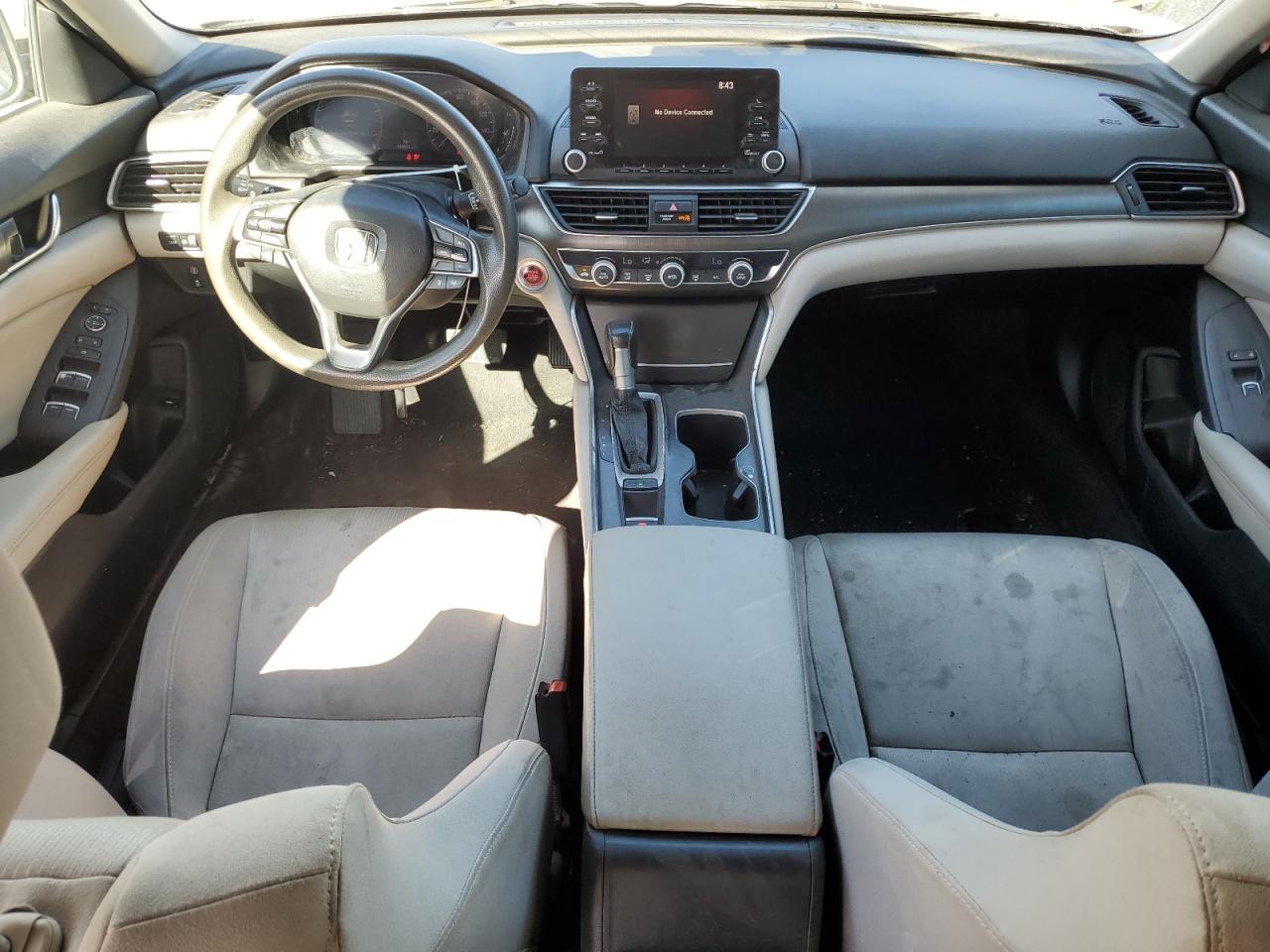 2018 Honda Accord VIN 1HGCV1F12JA253712 Copart auction photo, side / front end damage thumbnail 8