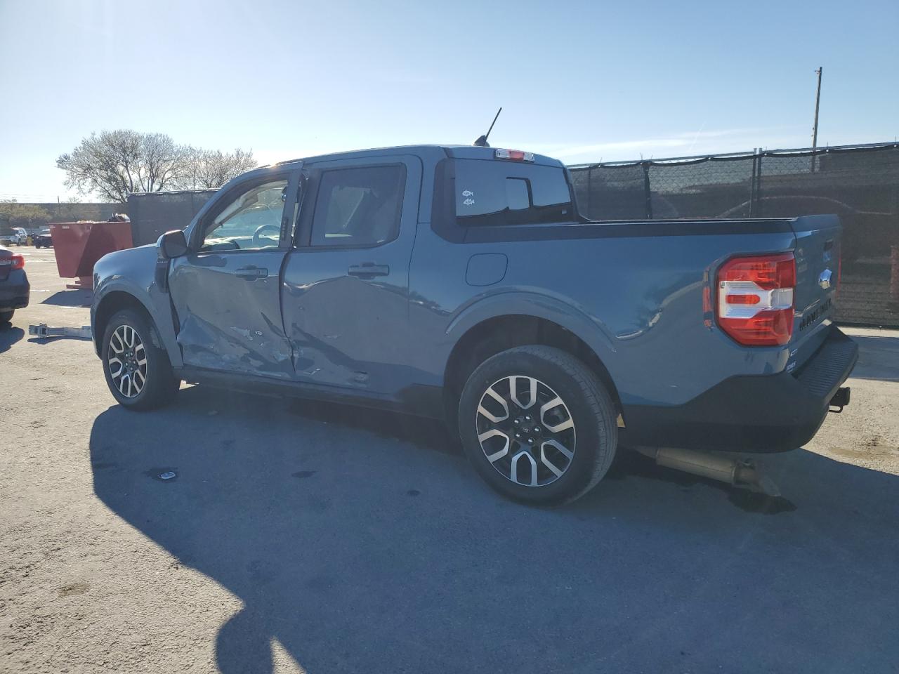 2022 Ford Maverick VIN 3FTTW8E31NRA01064 Copart auction photo, all over damage thumbnail 2