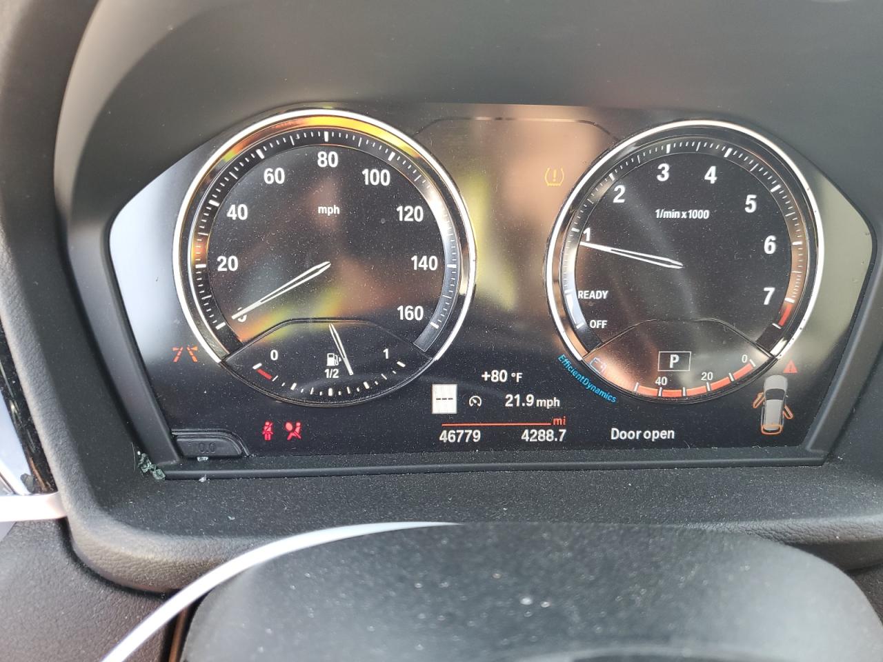 2019 BMW X1 VIN WBXHU7C56K5L11092 Copart auction photo, side damage thumbnail 9