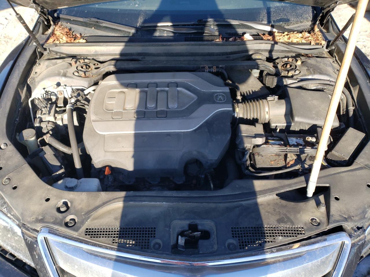 2014 Acura RLX VIN JH4KC1F53EC007201 Copart auction photo, front end / undercarriage damage thumbnail 11
