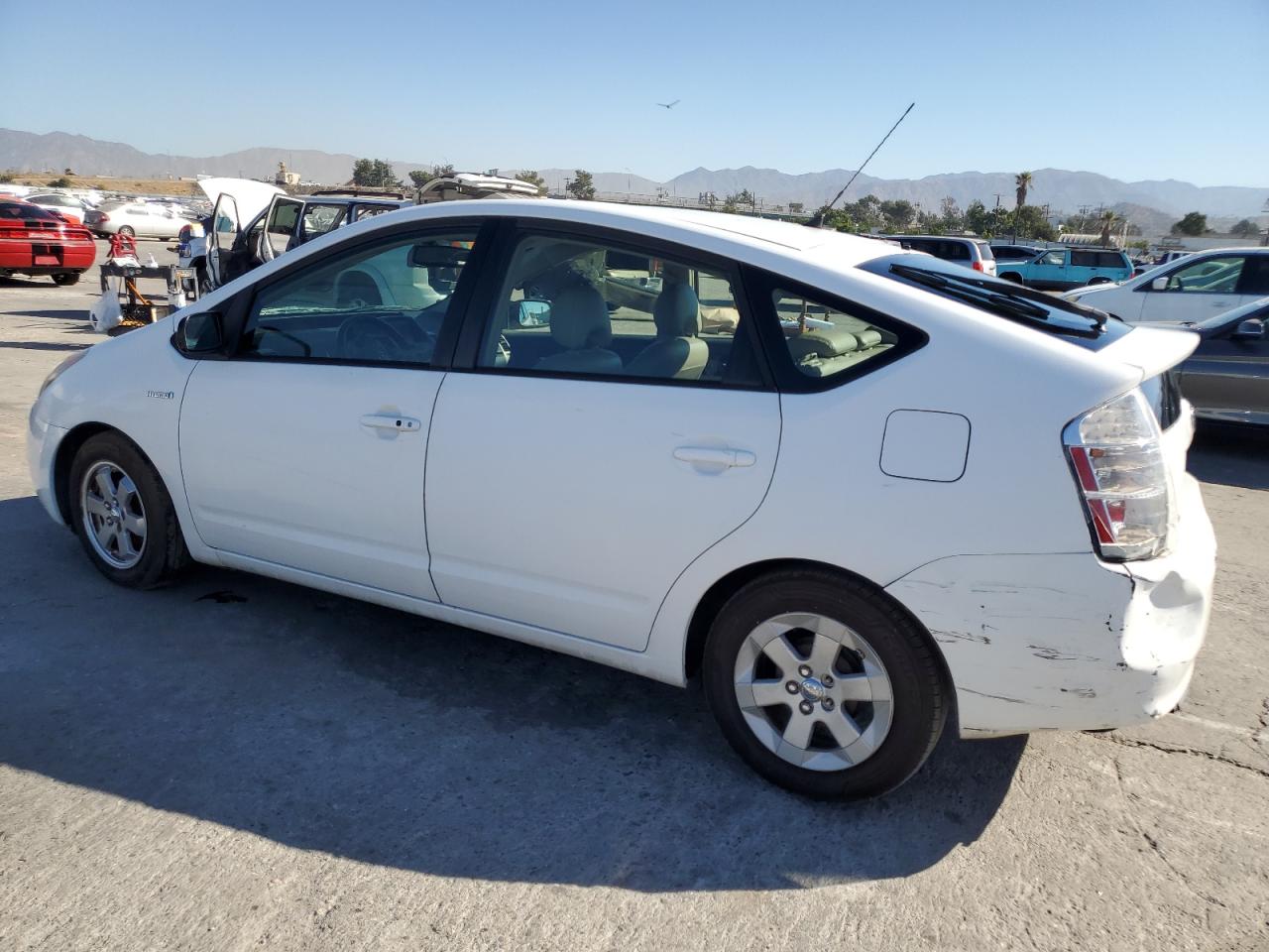 2006 Toyota Prius VIN JTDKB20U163137280 Copart auction photo, rear end damage thumbnail 2