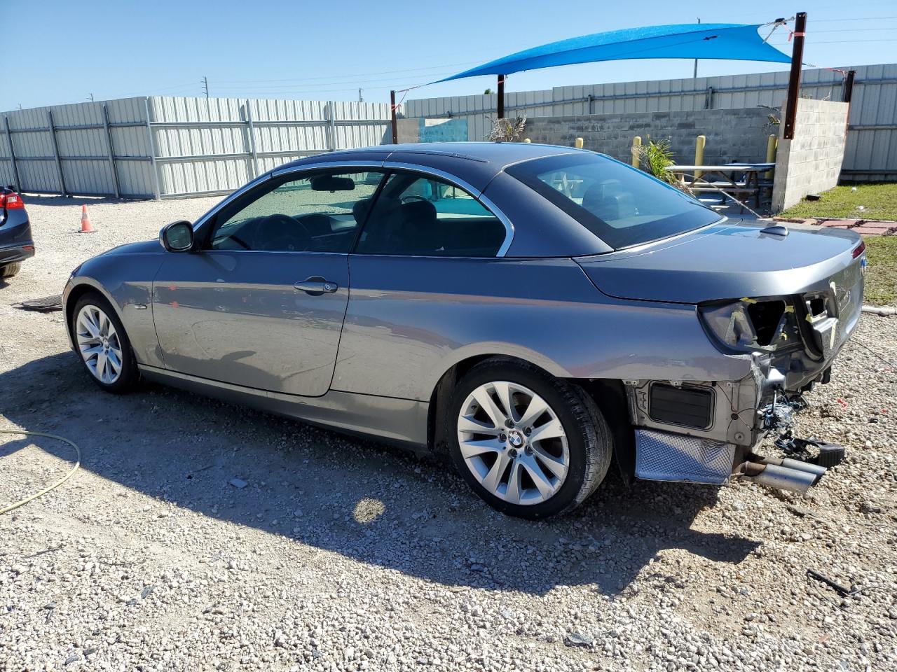 2013 BMW 3er VIN WBADW7C59DE731435 Copart auction photo, rear end damage thumbnail 2